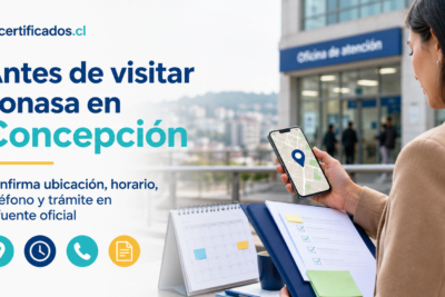 Cómo verificar la atención de Fonasa en Concepción antes de acudir