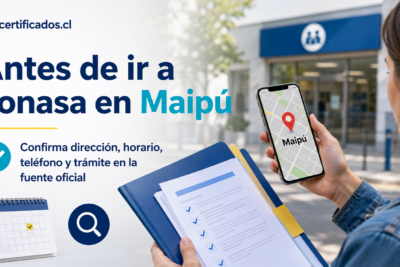 Cómo verificar la atención de Fonasa en Maipú antes de trasladarse