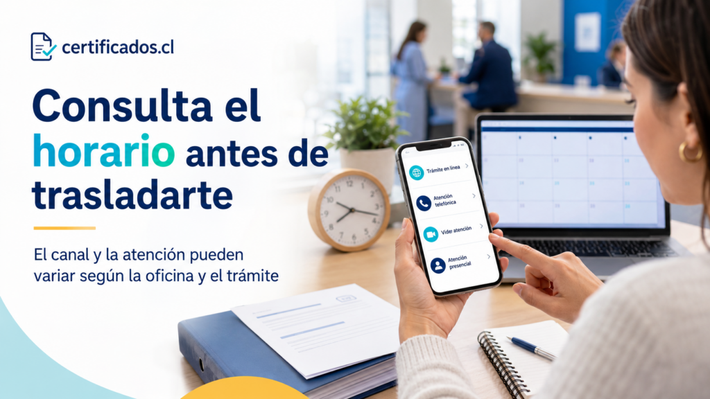 Consulta del horario y canales de atención de Fonasa antes de trasladarse
