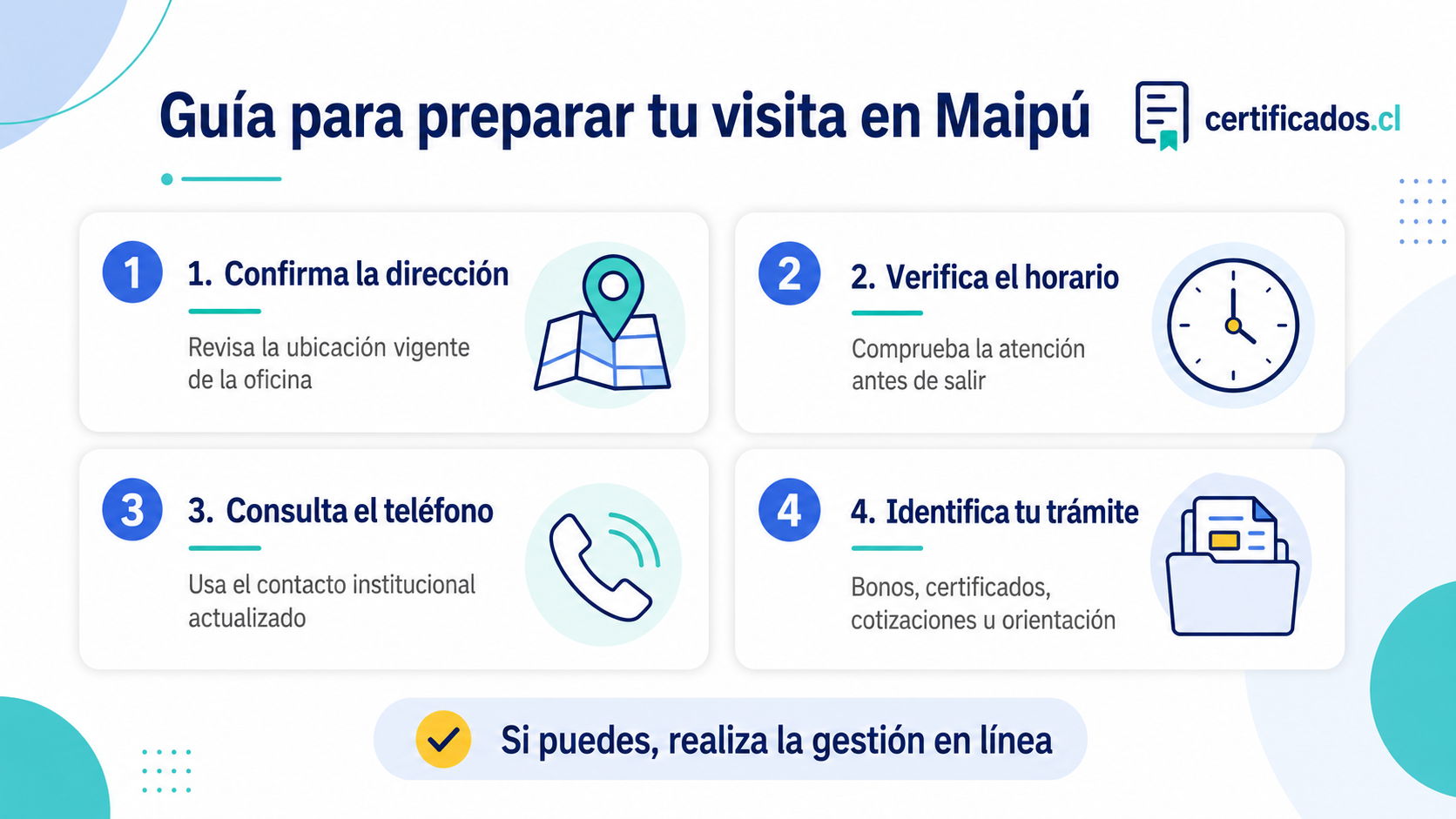 Diferencia entre una sucursal de Fonasa y un CESFAM de Maipú