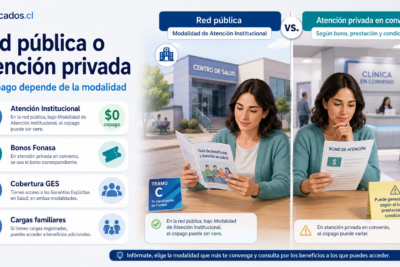 Diferencias entre la red pública y la atención privada para afiliados de Fonasa