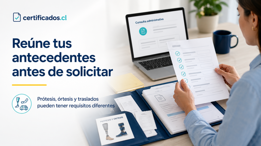 Documentos y antecedentes necesarios para solicitar un reembolso de salud en Fonasa