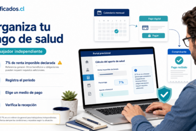 Pago de cotización de salud para trabajadores independientes mediante portal previsional