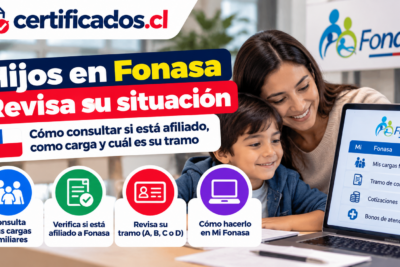 Cómo saber si mi hijo está en Fonasa