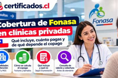 Cobertura de Fonasa en clínicas privadas: modalidades de atención, copago, prestaciones incluidas y cómo consultar los valores.