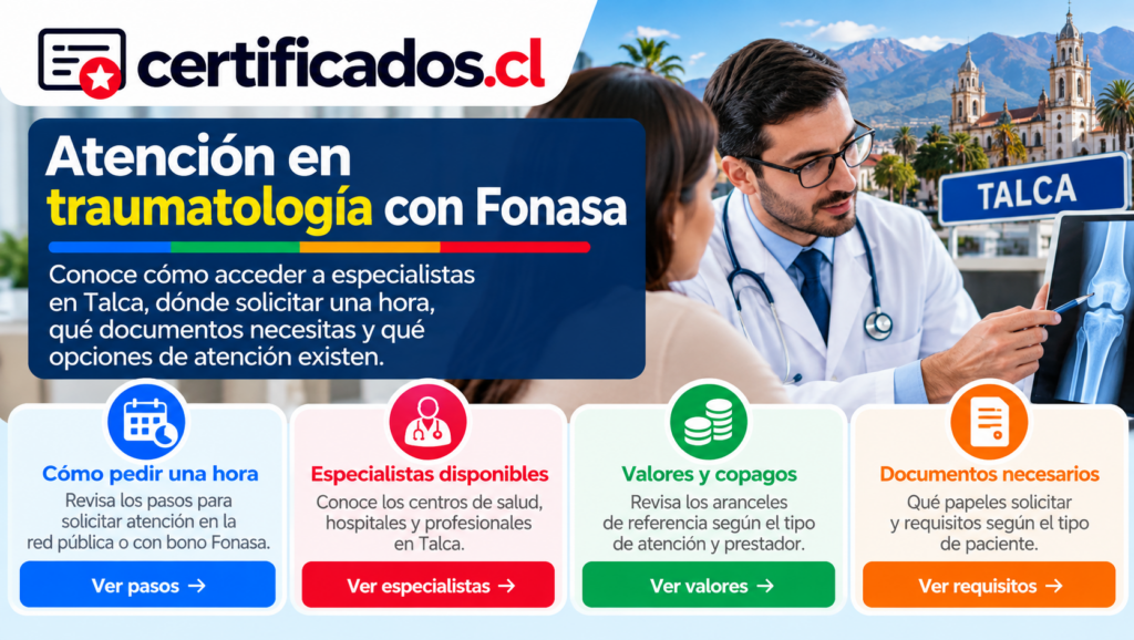 Traumatólogos Fonasa en Talca